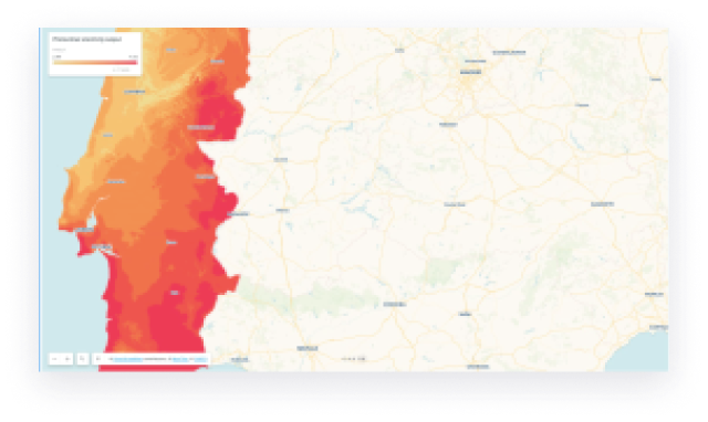 screenshot of MapTiler Cloud